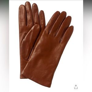 Portolano Cashmere-Lined Leather Gloves